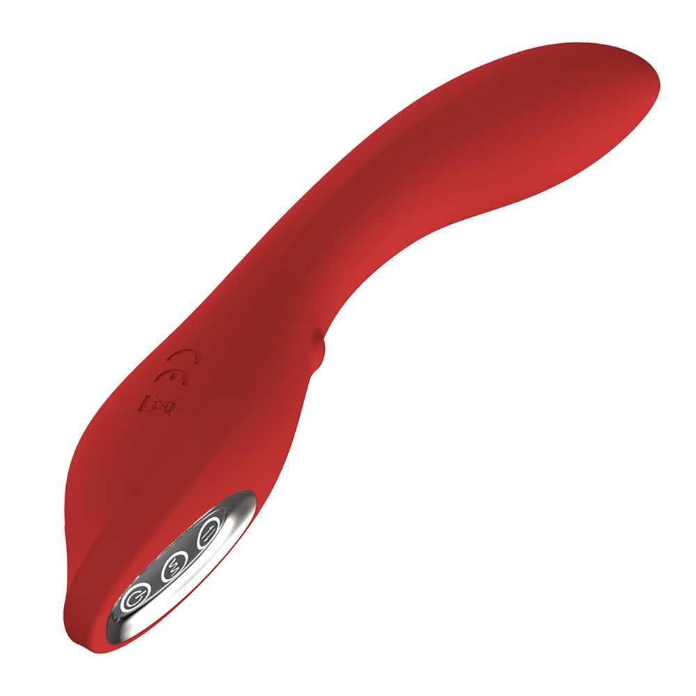 Вибратор Dream Toys Red Revolution Eva, 21 см (красный)