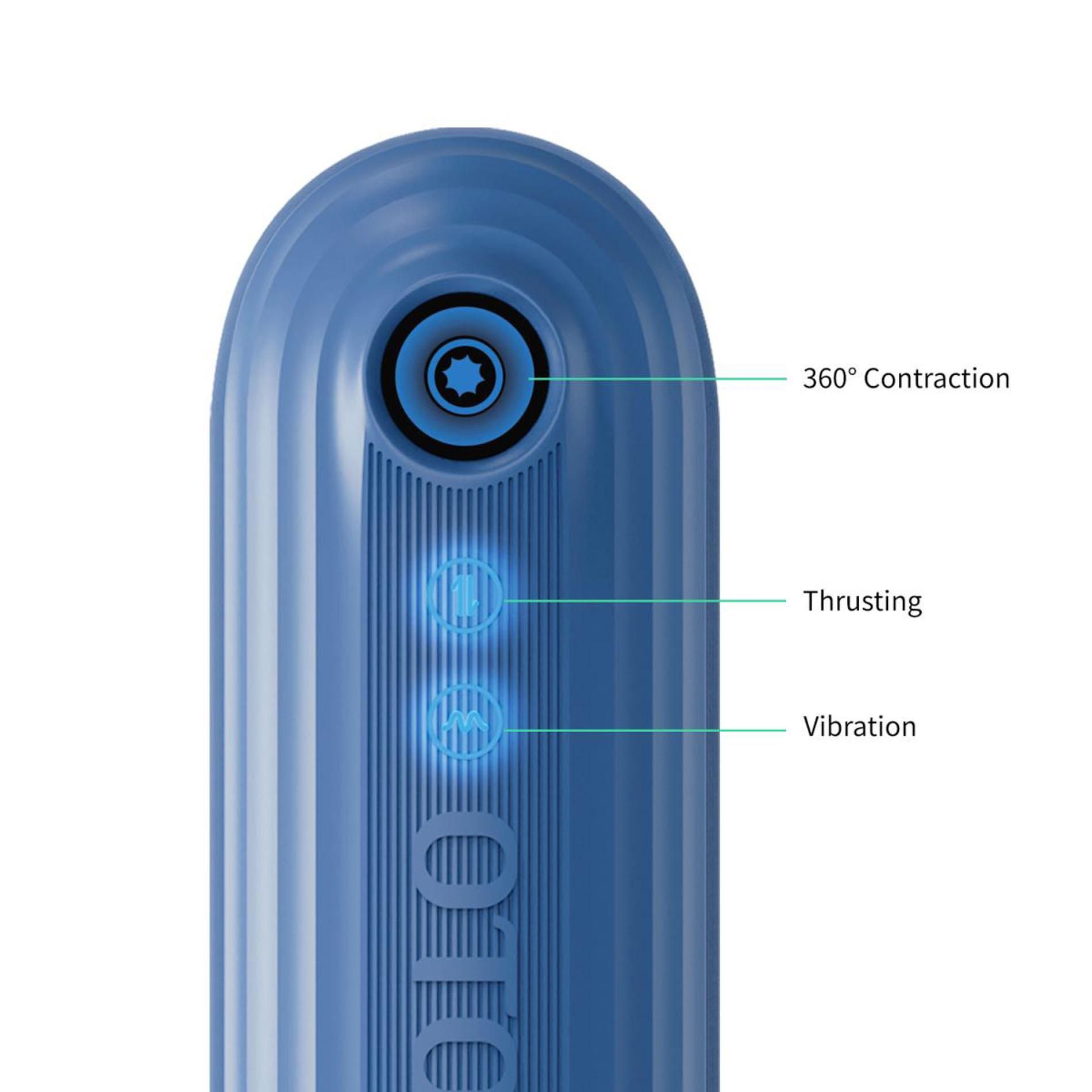 Masturbator z wibracją Otouch Submarine (czerwony)