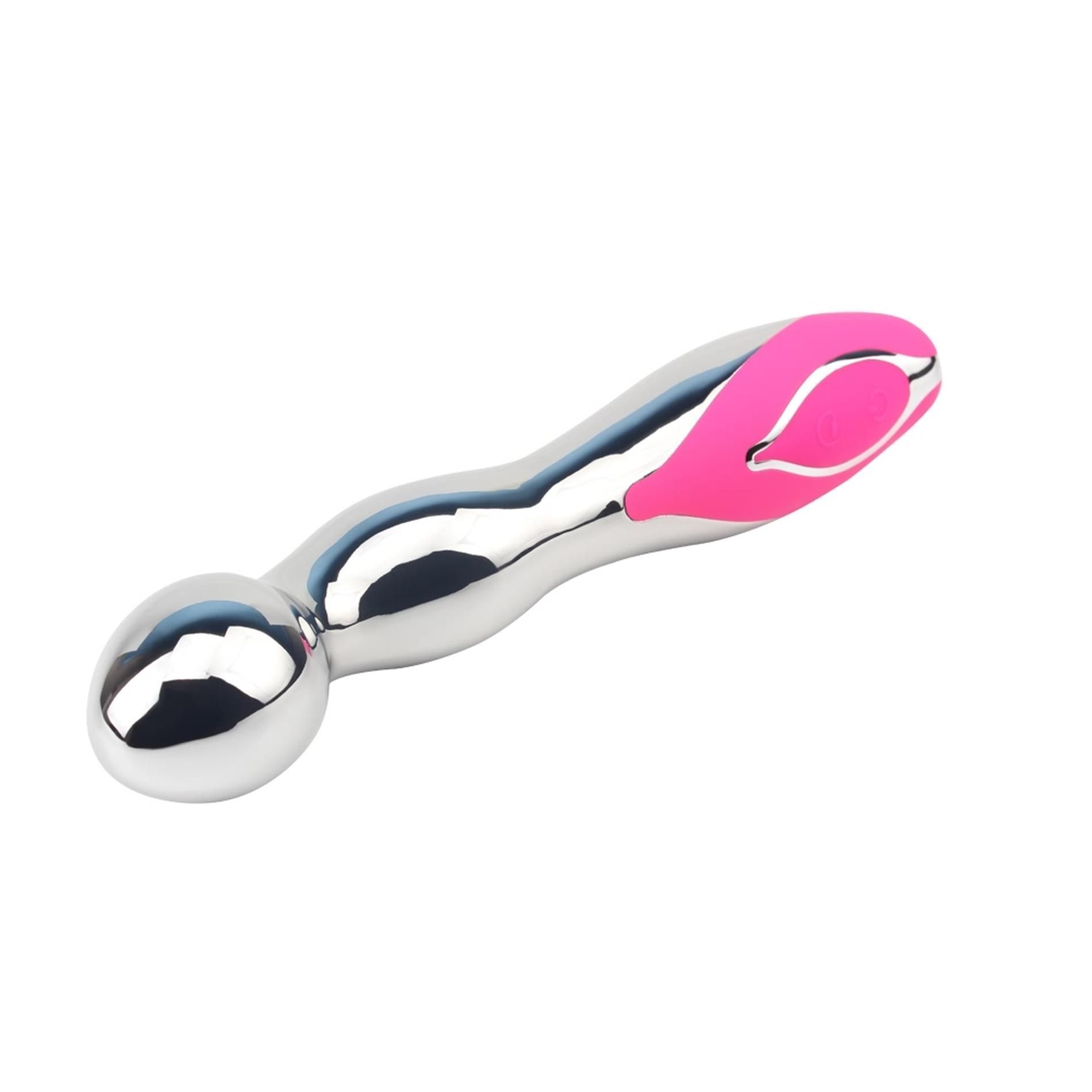 Вибратор Didi Magic G Wand, 18 см (серебристый)