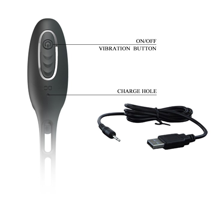 Zestaw zabawek erotycznych Pretty Love Master Hunter, 4 szt (czarny)