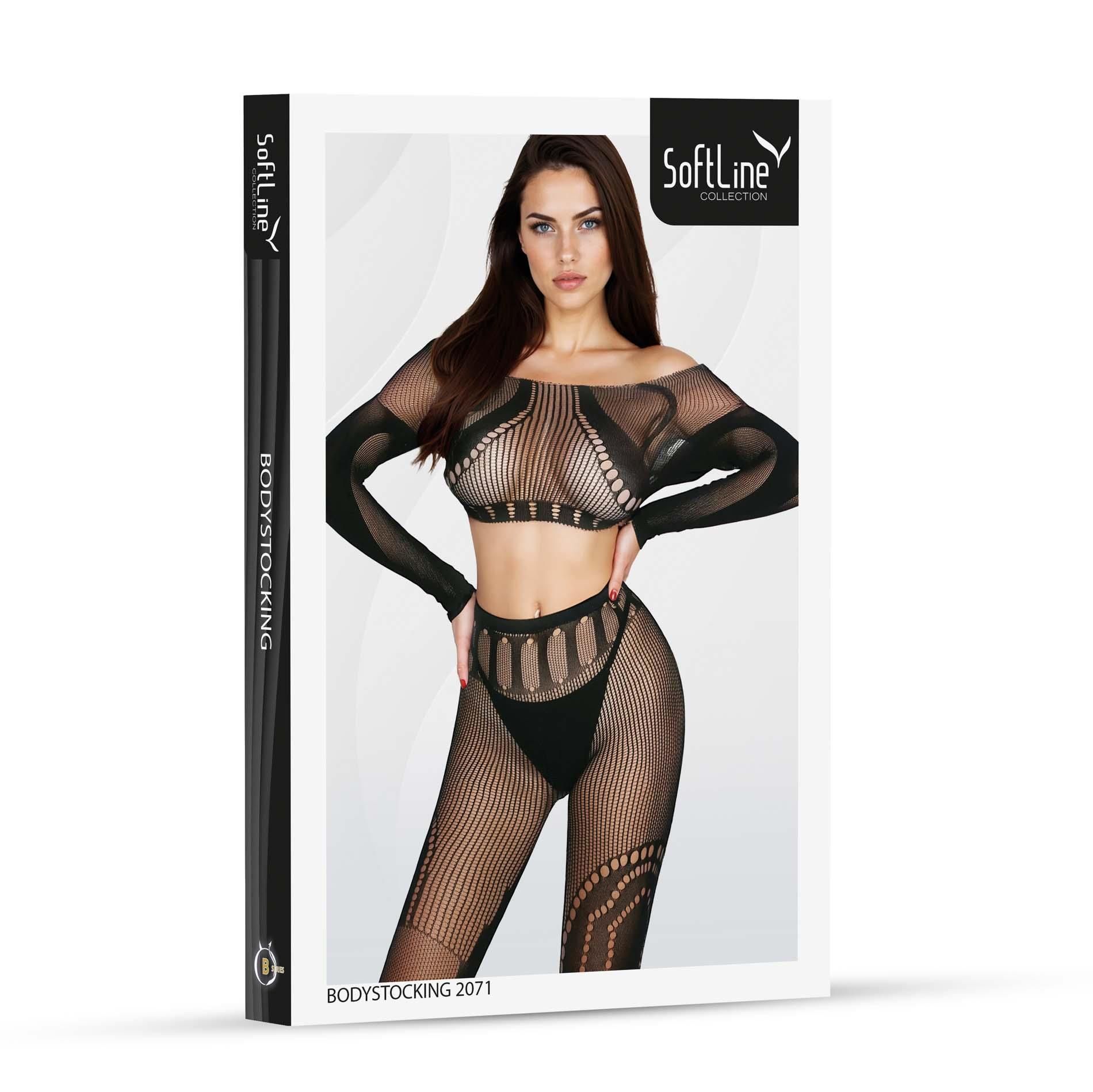 Бодистокинг SoftLine 2071, One Size (черный)