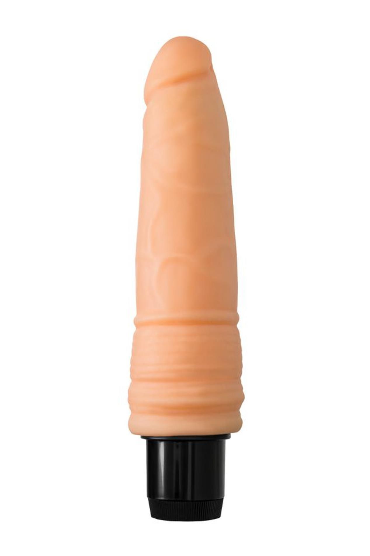 Вибратор A-Toys Realistic, 19 см (телесный)