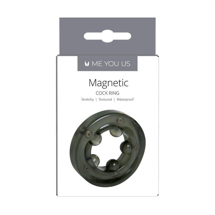Эрекционное кольцо Linx Magnetic, 2,5 см (черный)
