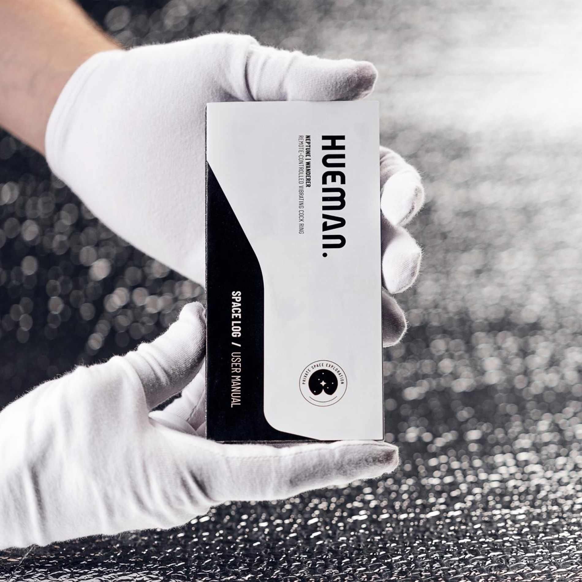 Korek analny Hueman Galaxy Force, 15 cm (fioletowy)