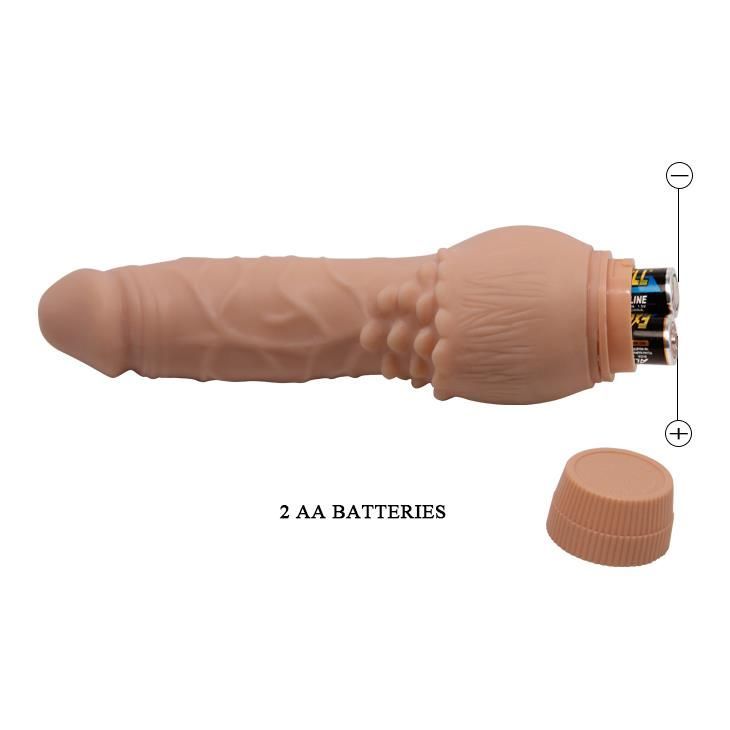 Вібратор Barbara Clark Vibrator Flesh, 19.5 см (тілесний)