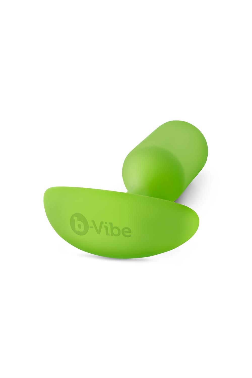 Korek analny B-Vibe Snug Plug 3, 12.7 cm (zielony)