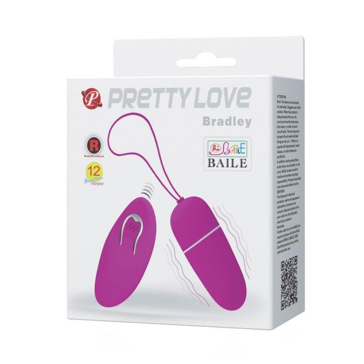 Wibrujące jajko Pretty Lov Wireless control Egg, 6,5 cm (fioletowy)