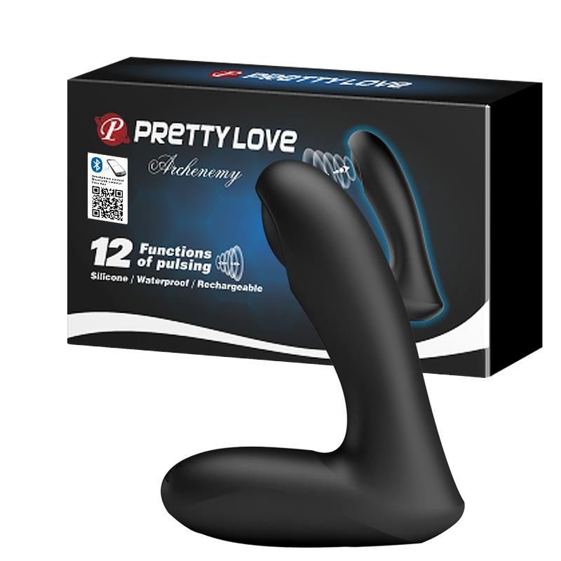 Масажер простати Pretty Love Archemeny, 12.1 см (чорний)