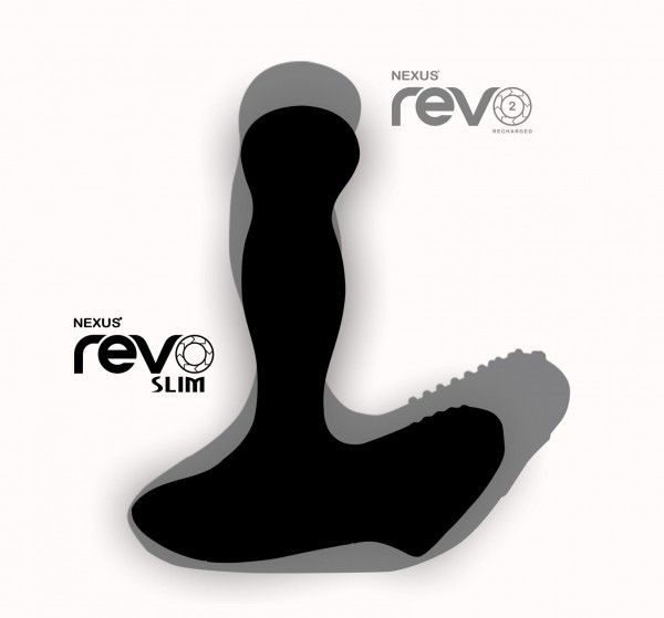 Стимулятор простаты Nexus Revo Slim, 11 см (черный)