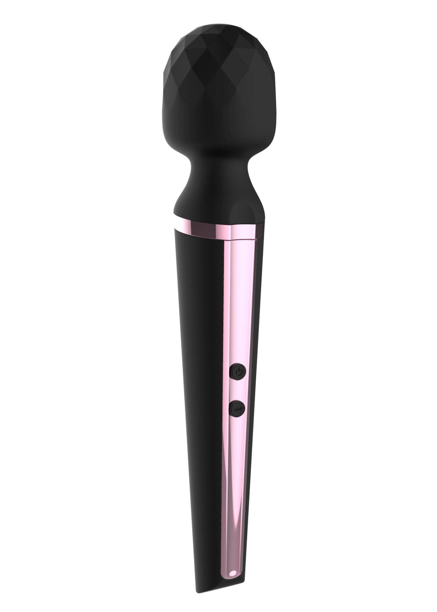 Вибромассажер B - Series Magic Massager Genius, 31.5 см (черный)