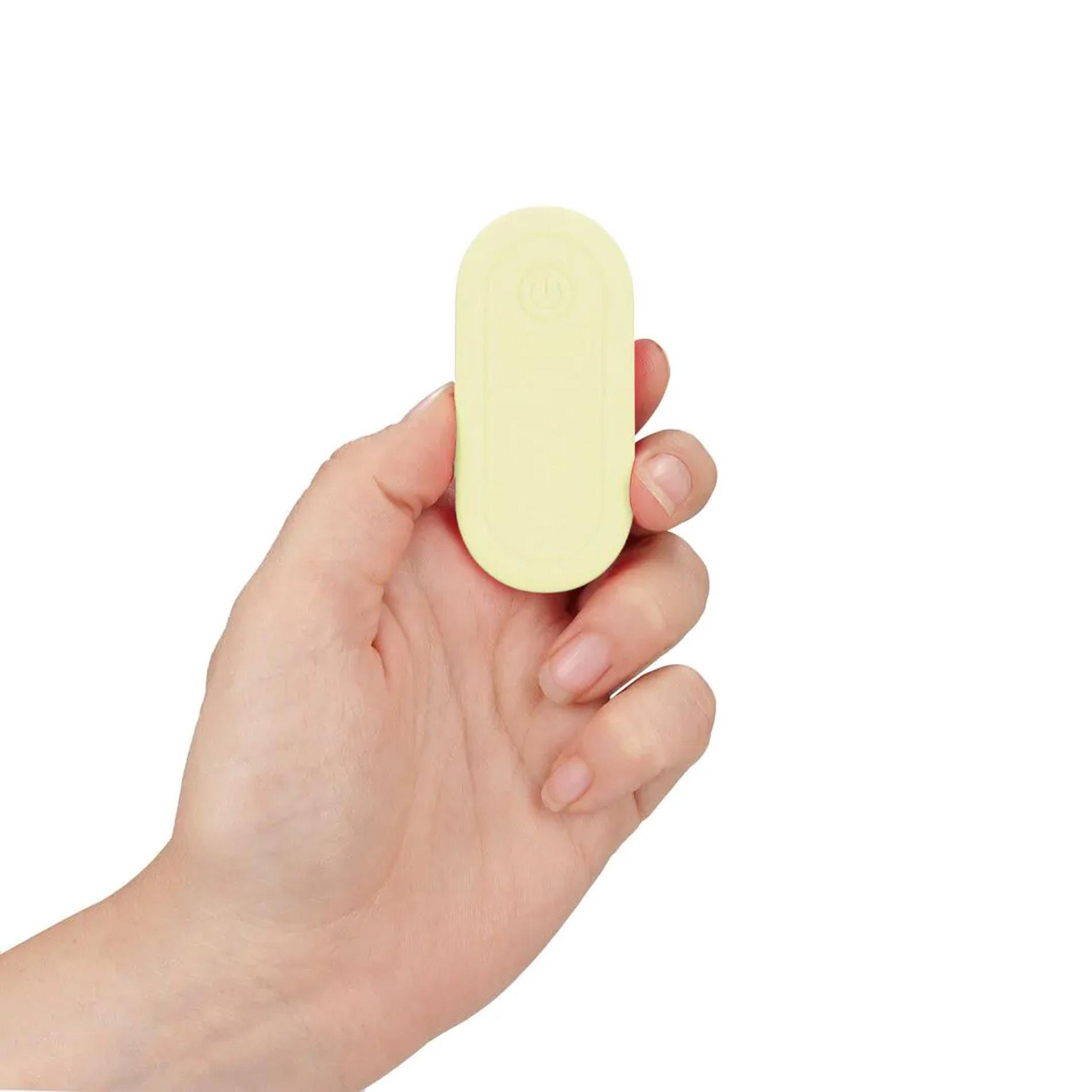 Wibrujące jajko Loveline G-Spot Vibe, 24 cm (żółty)