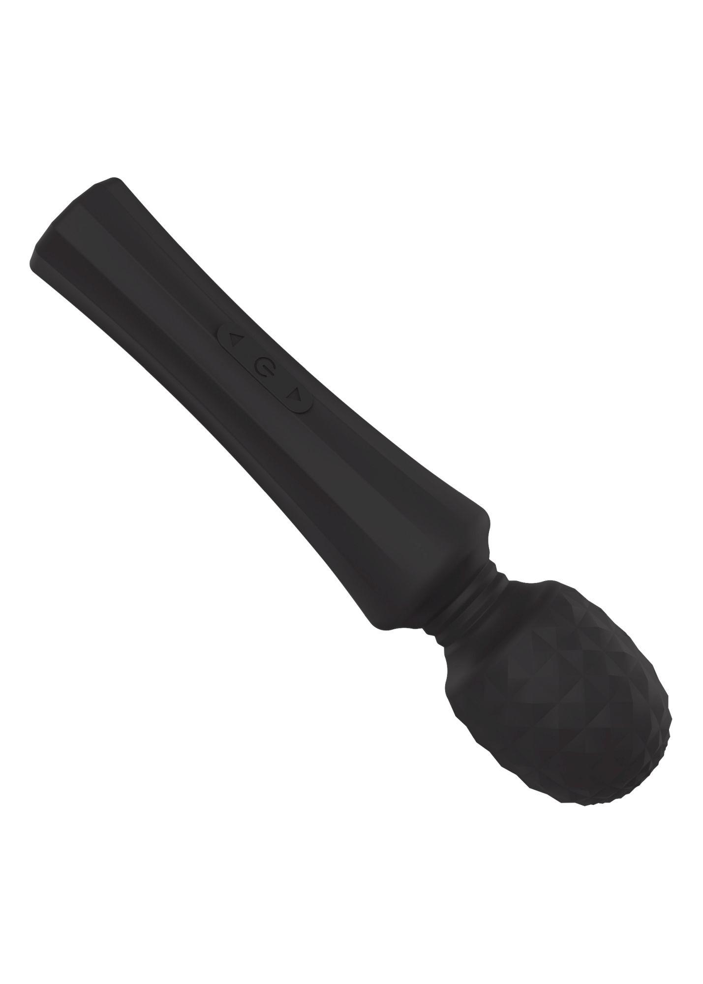 Массажер B - Series Magic Rechargeable Power Wand, 20.5 см (черный)