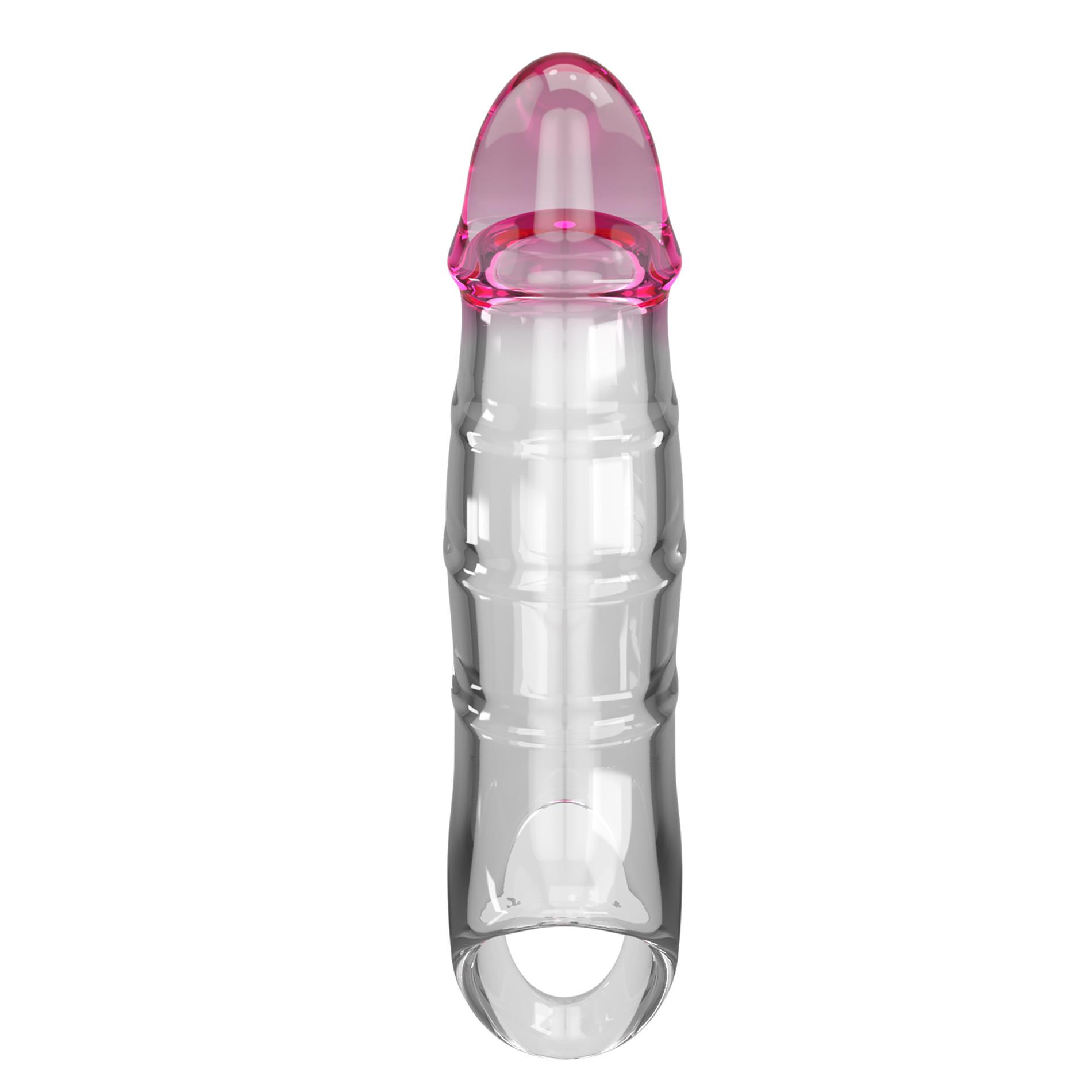 Насадка на пенис Pretty Love  Penis Sleeve Damell, 19.8 см (прозрачный)