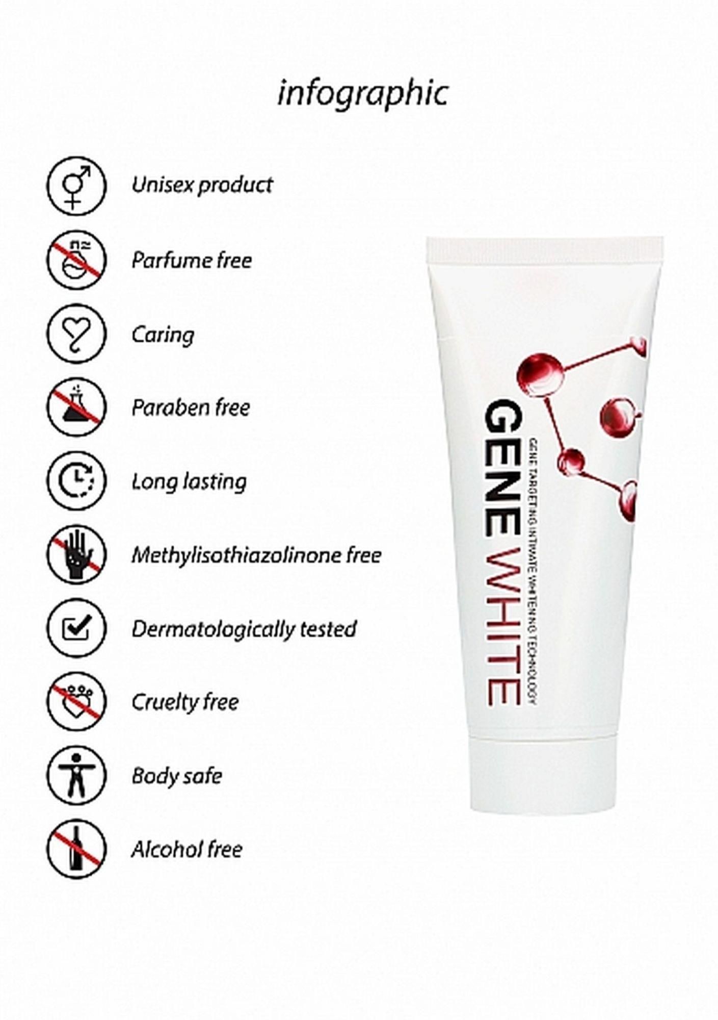 Крем Pharmquests Lighten Cream Gene White, 100 мл