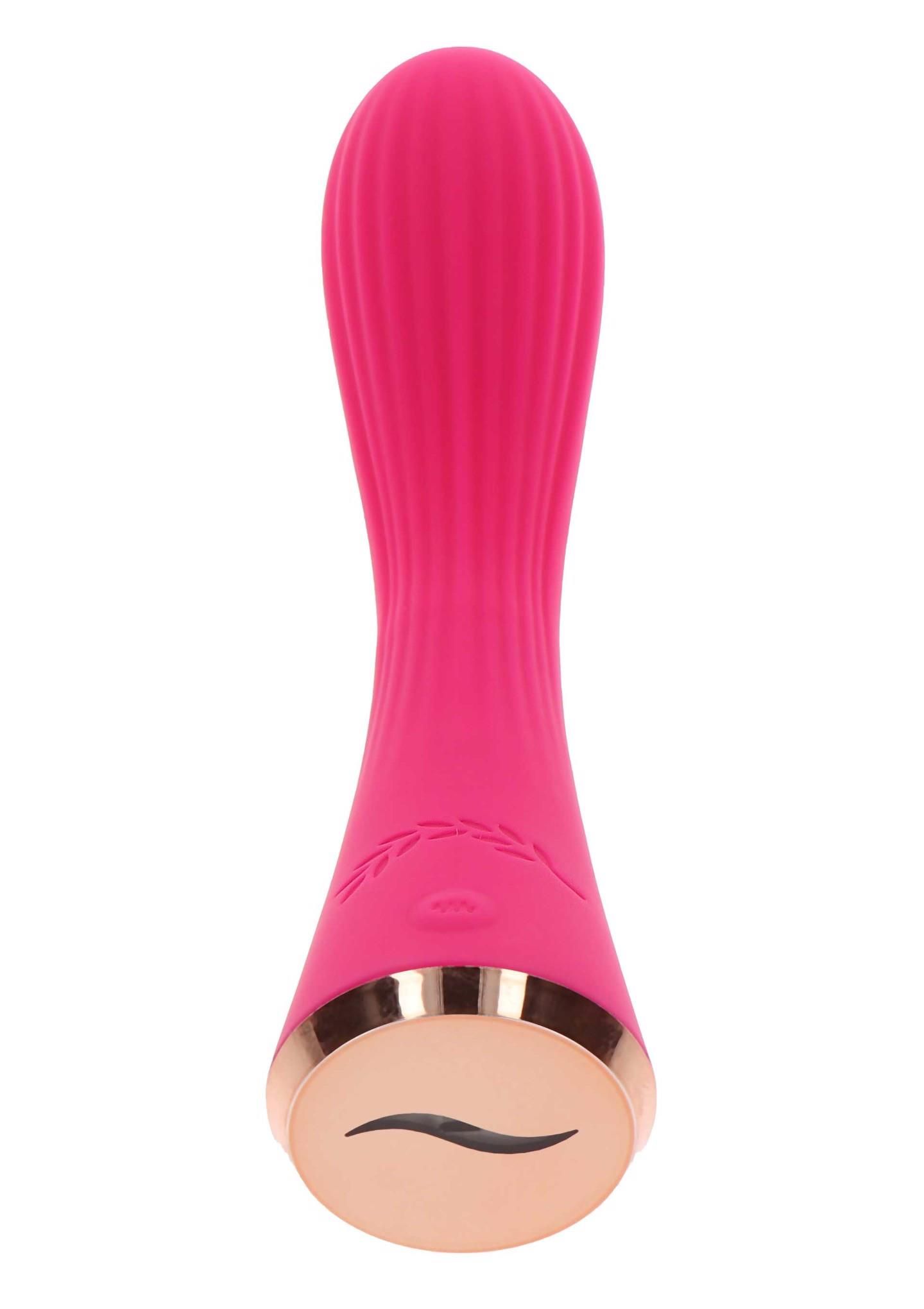 Вібратор ToyJoy Ivy Rose, 17,5 см (рожевий)