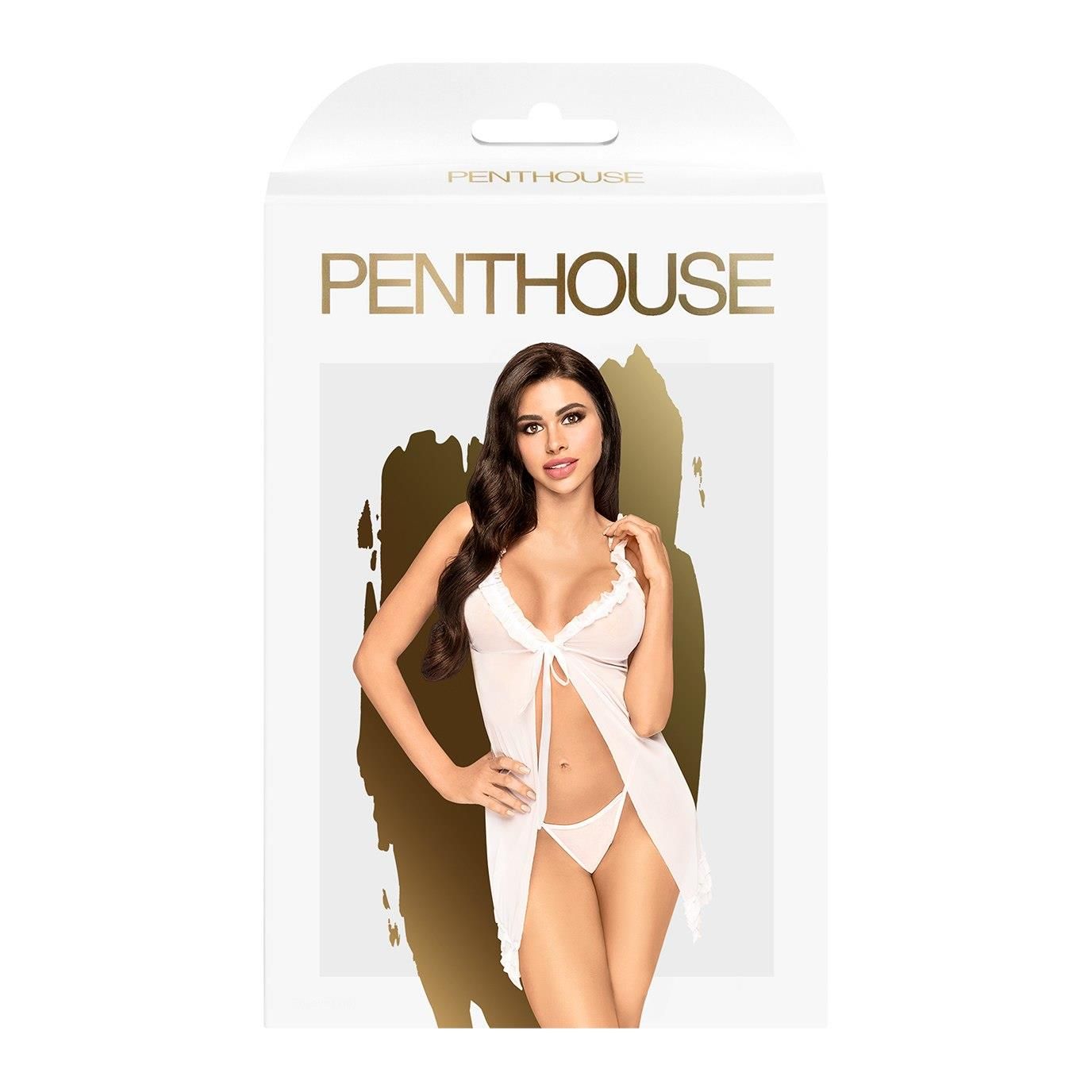 Сексуальный комплект Penthouse After Sunset, L/XL (белый)