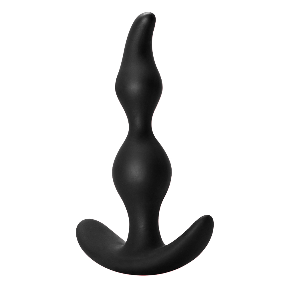 Korek analny Lola Games Bent Anal Plug, 13 cm (czarny)