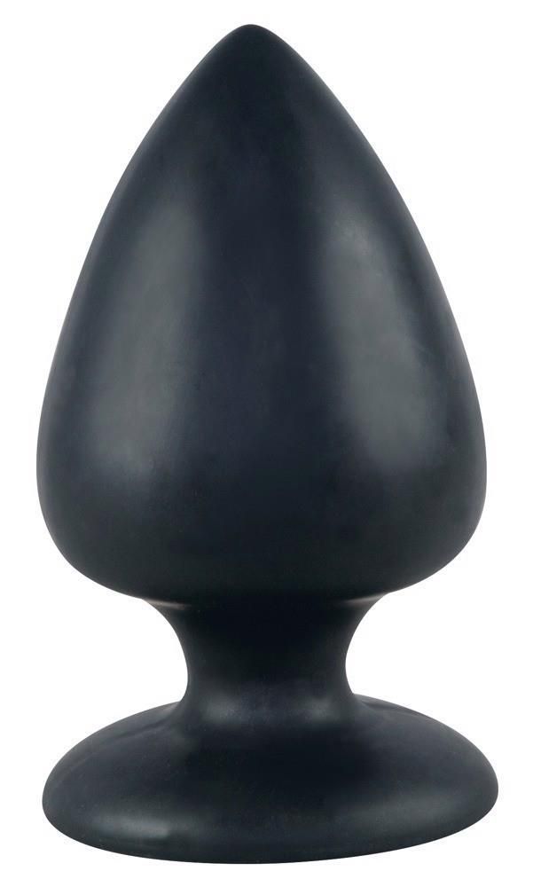 Анальна пробка Orion Black Velvets Butt Plug Extra, 14 см (чорний)