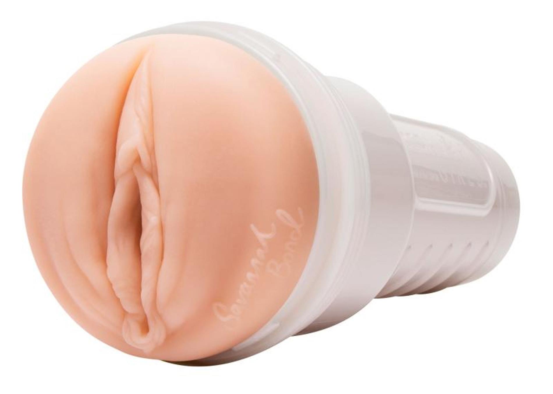 Fleshlight Savannah Bond - Masturbator, Beżowy, 25 cm