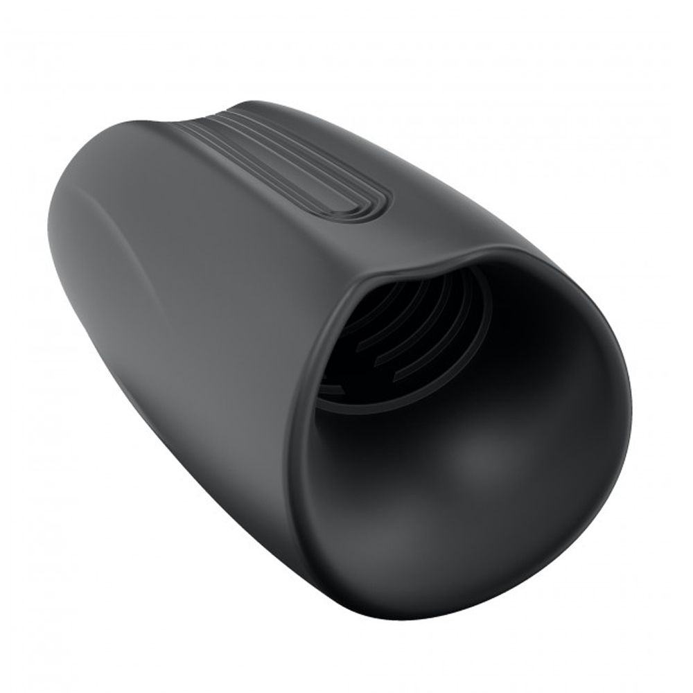 MANWAN Pump One - Wibrator, Czarny, 15.5 cm