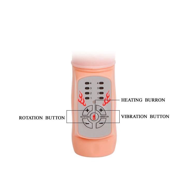 Вибратор-кролик Baile Fire Bynny, 21.5 см (розовый)