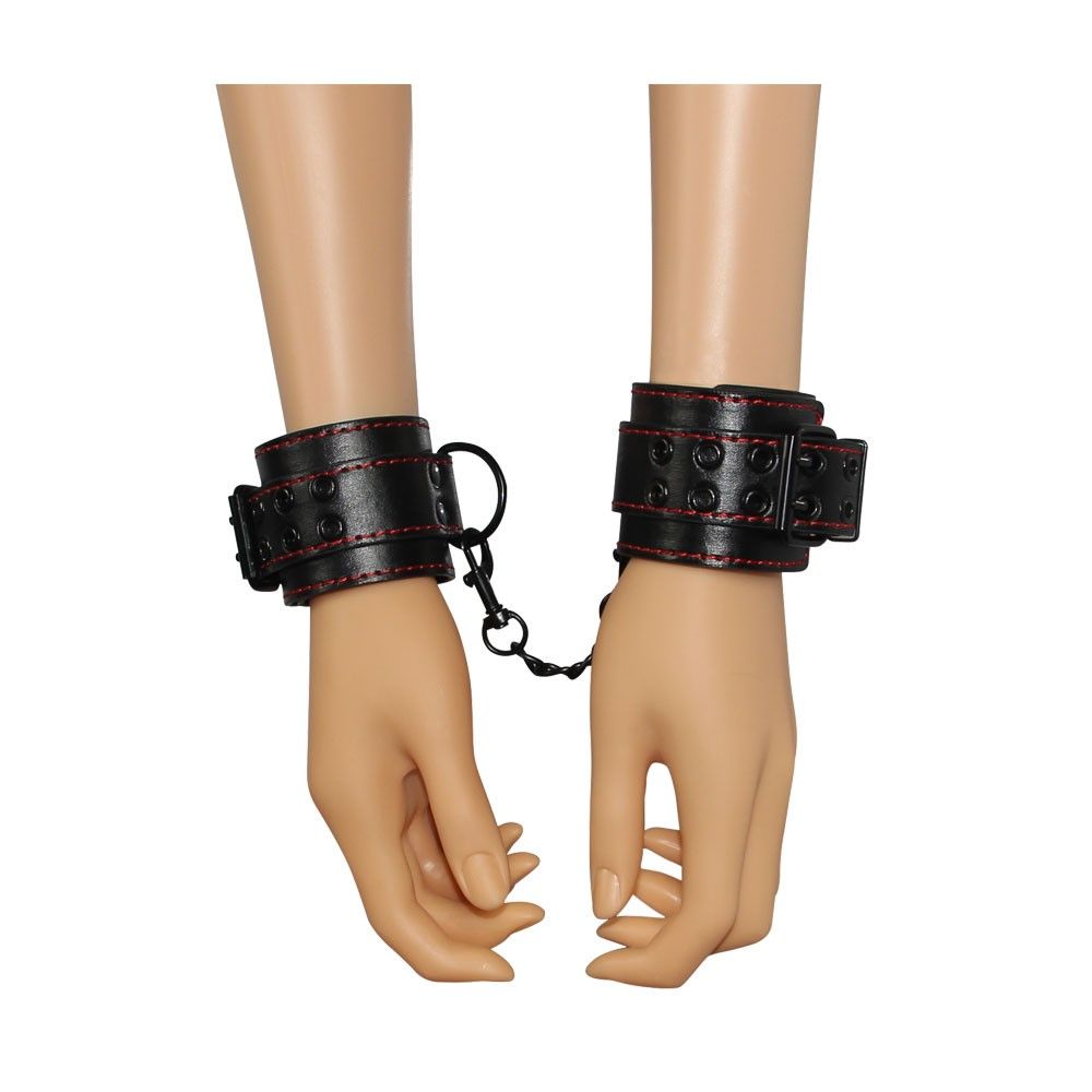 Наручники Bondage Fetish Pleasure Handcuffs (черный)