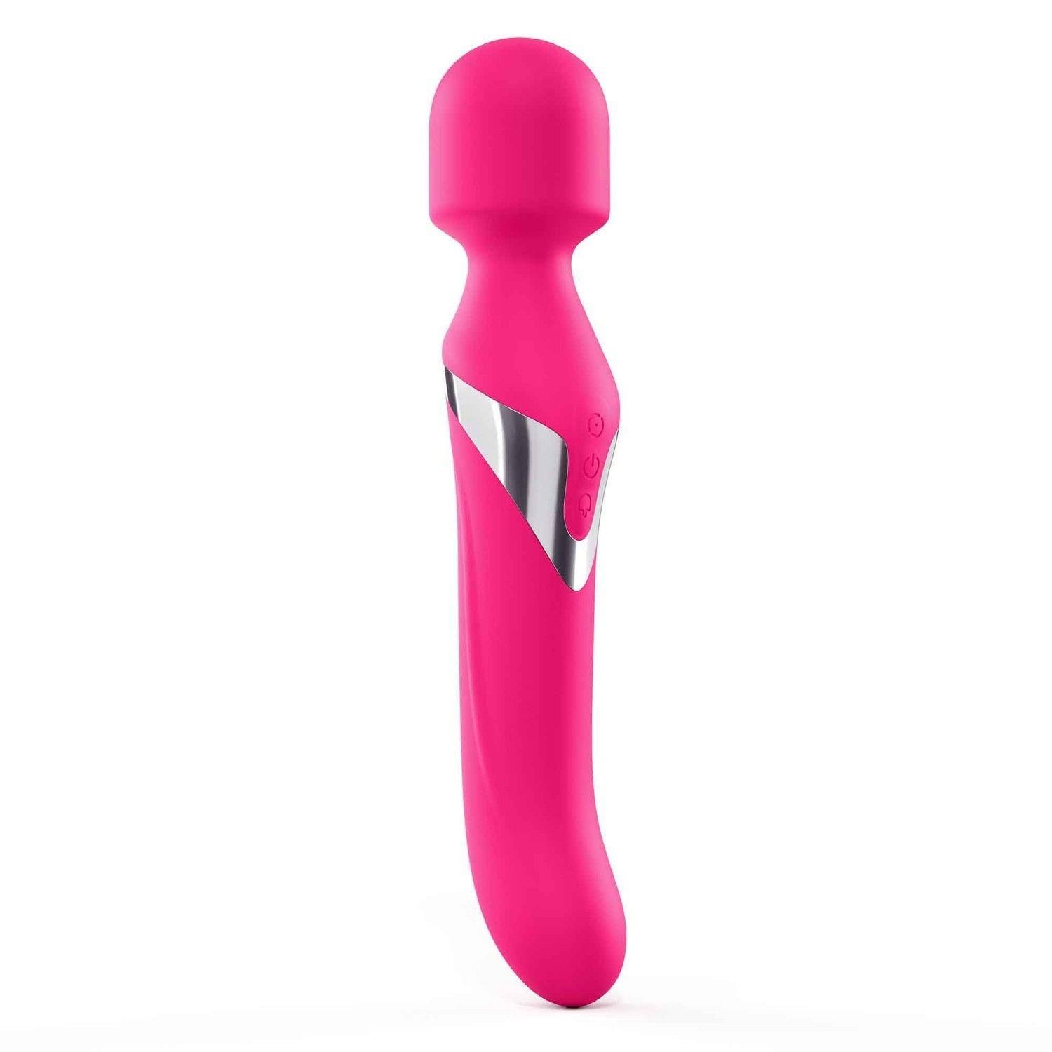 Вібратор Dorcel Dual Orgasms, 24 см (рожевий)