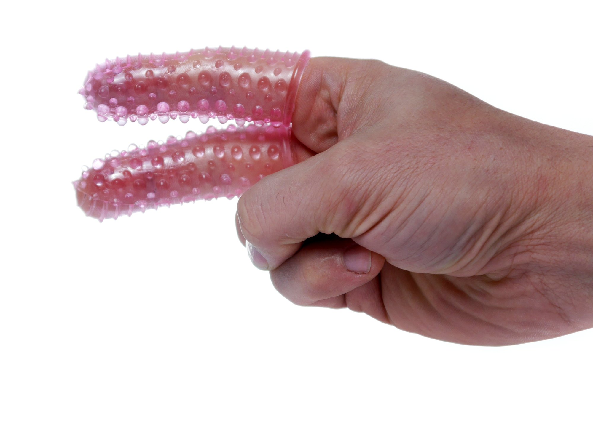 Насадка на палець B - Series EasyLove Wonderful Fingers, 7.5 см (рожевий)