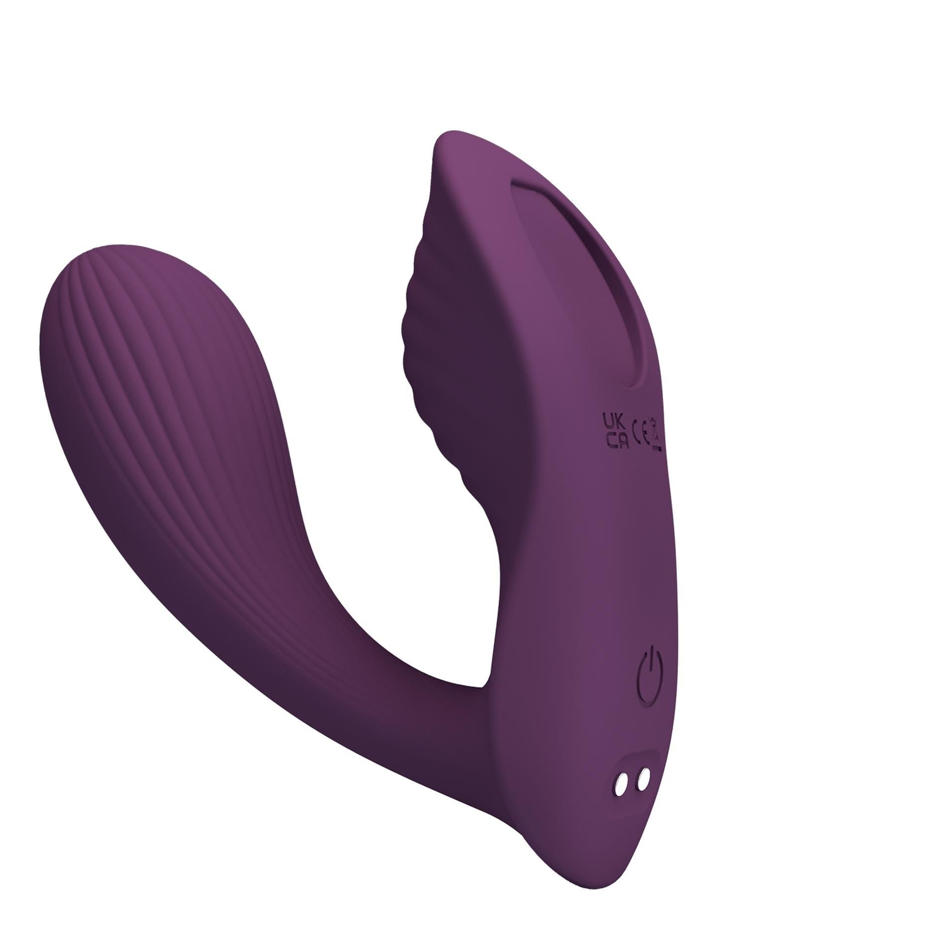 Wibrator do majtek Pretty Love Franz, 11 cm (fioletowy)