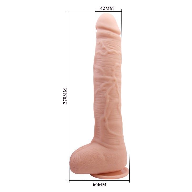 Dildo Beautiful Encounter Dick Real, 27 cm (w kolorze cielistym)