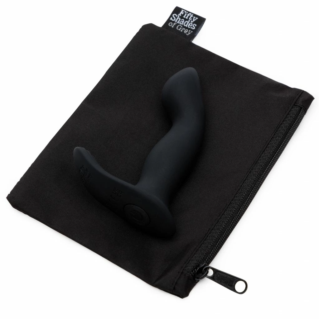 Стимулятор простаты Fifty Shades of Grey Sensation P-Spot, 10 см (черный)