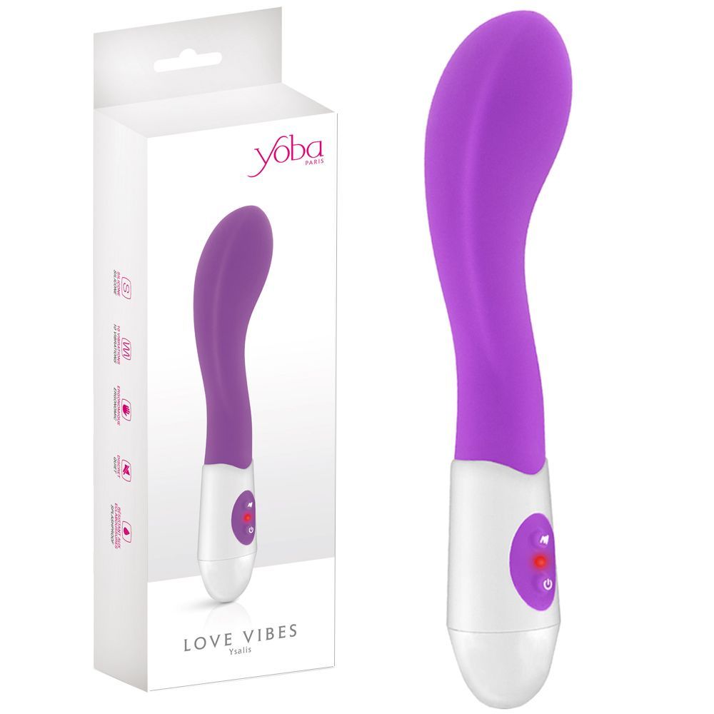 Вибратор Love Vibes Ysalis, 19 см (фиолетовый)
