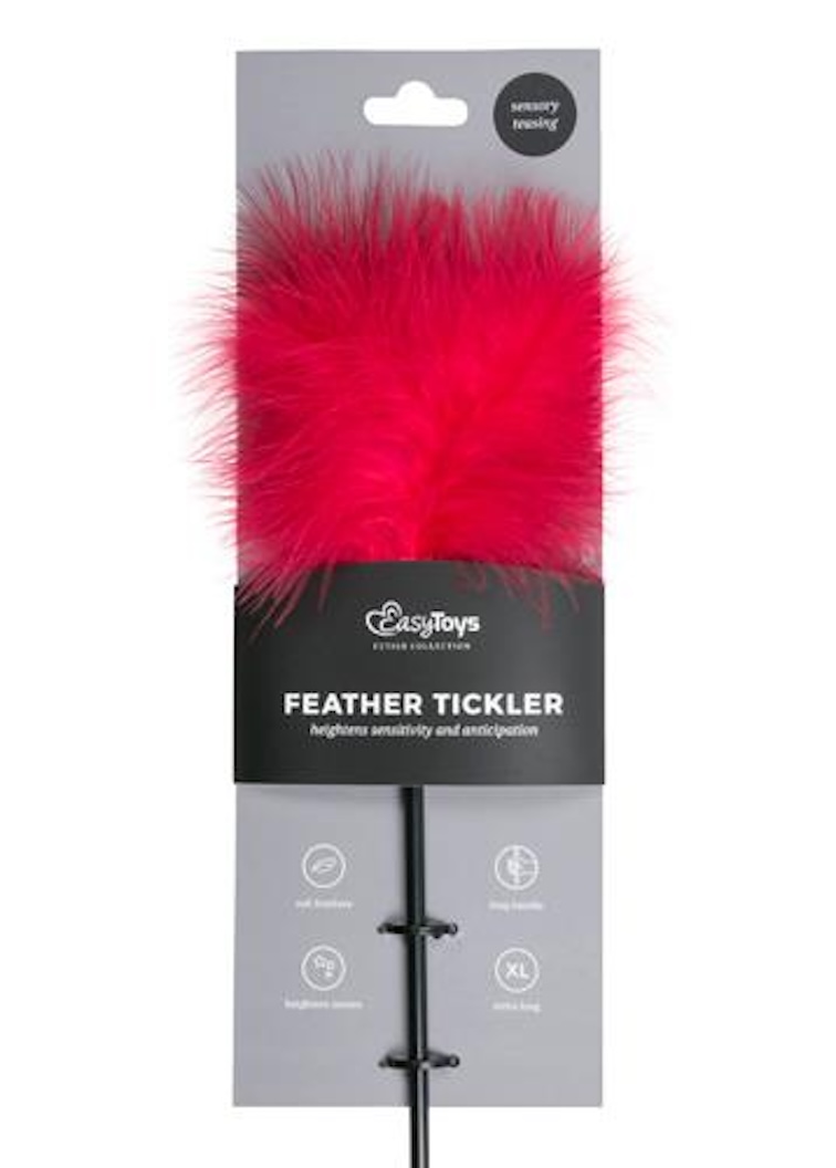 Тиклер-перо EasyToys Tickler Long, 44 см (красный)