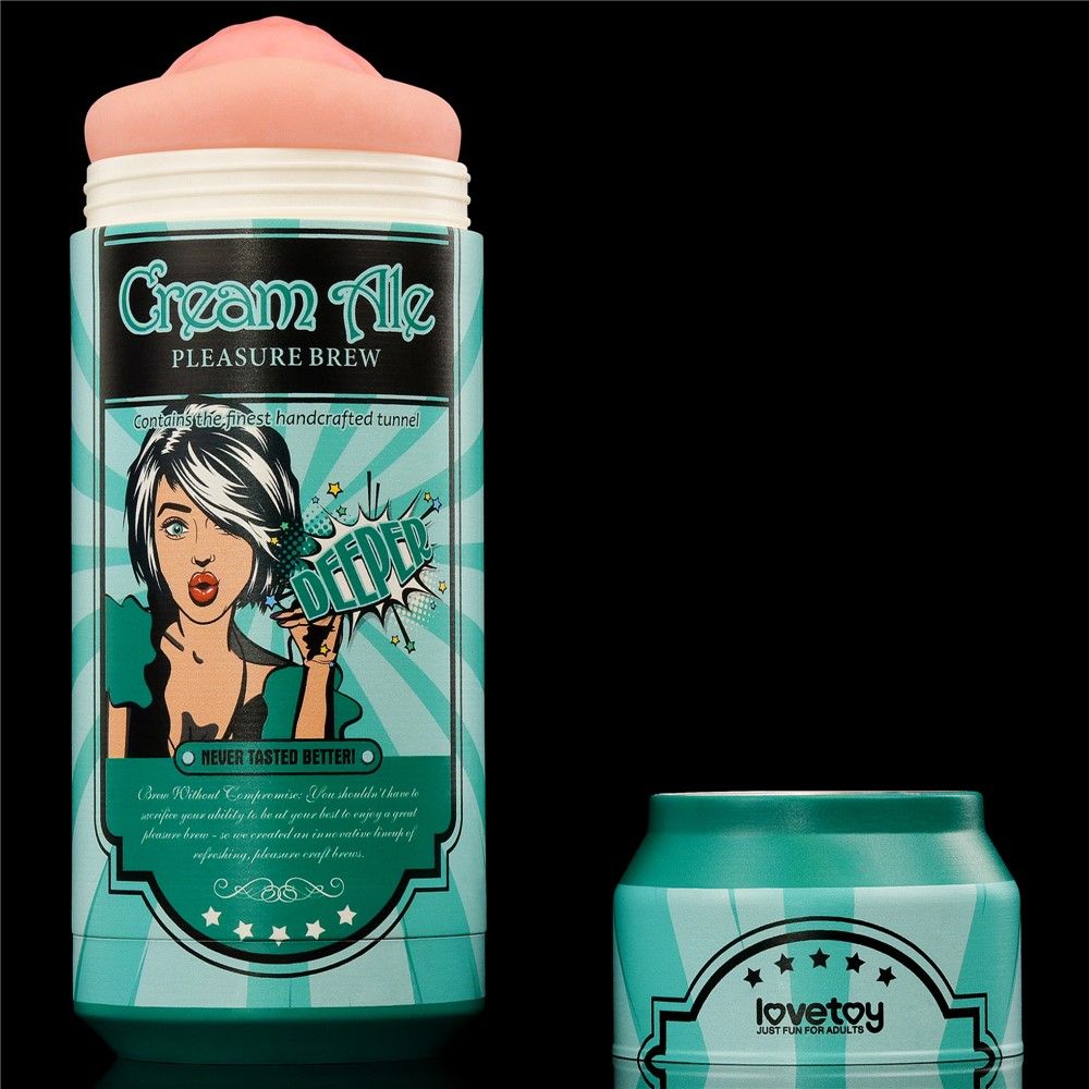 Мастурбатор LoveToy Pleasure Brew Cream Ale (тілесний)
