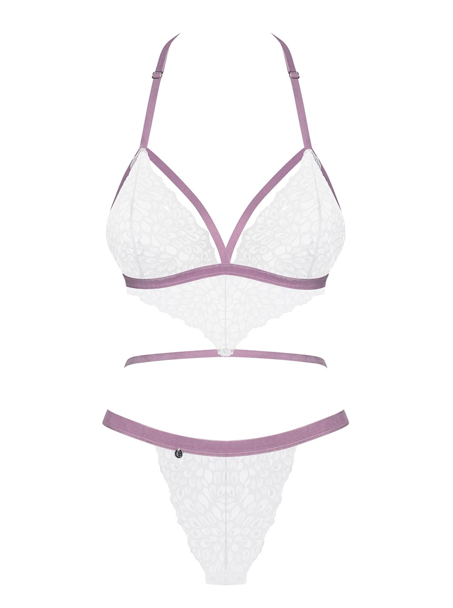 Боди Obsessive Lilyanne, L/XL (мульти)