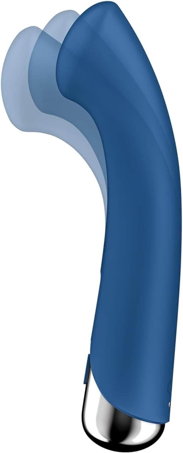 Вибратор Satisfyer Spinning G-Spot 1, 16,5 см (синий)