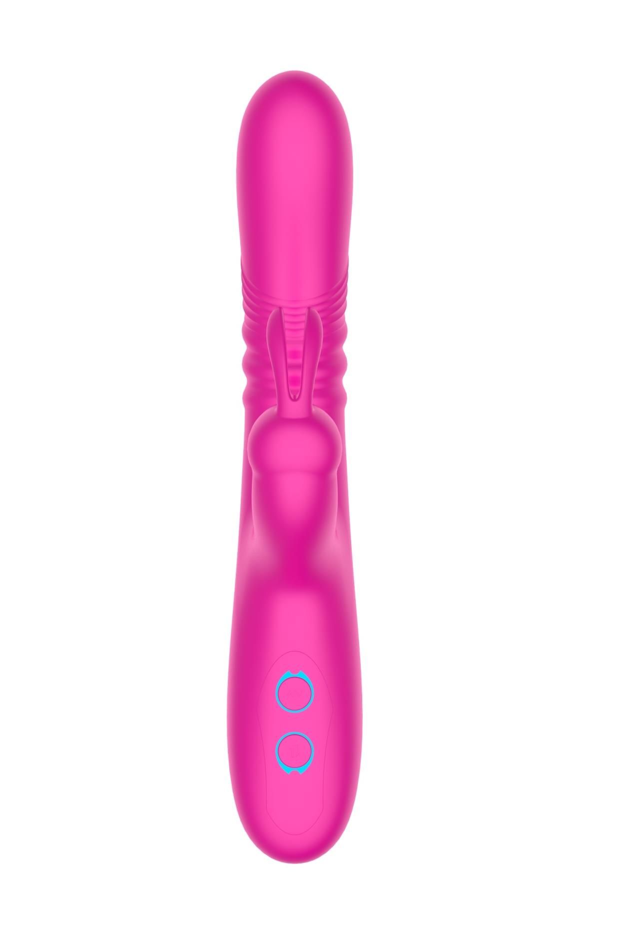 Вибратор-кролик B - Series Cute Rabbit, 24 см (розовый)