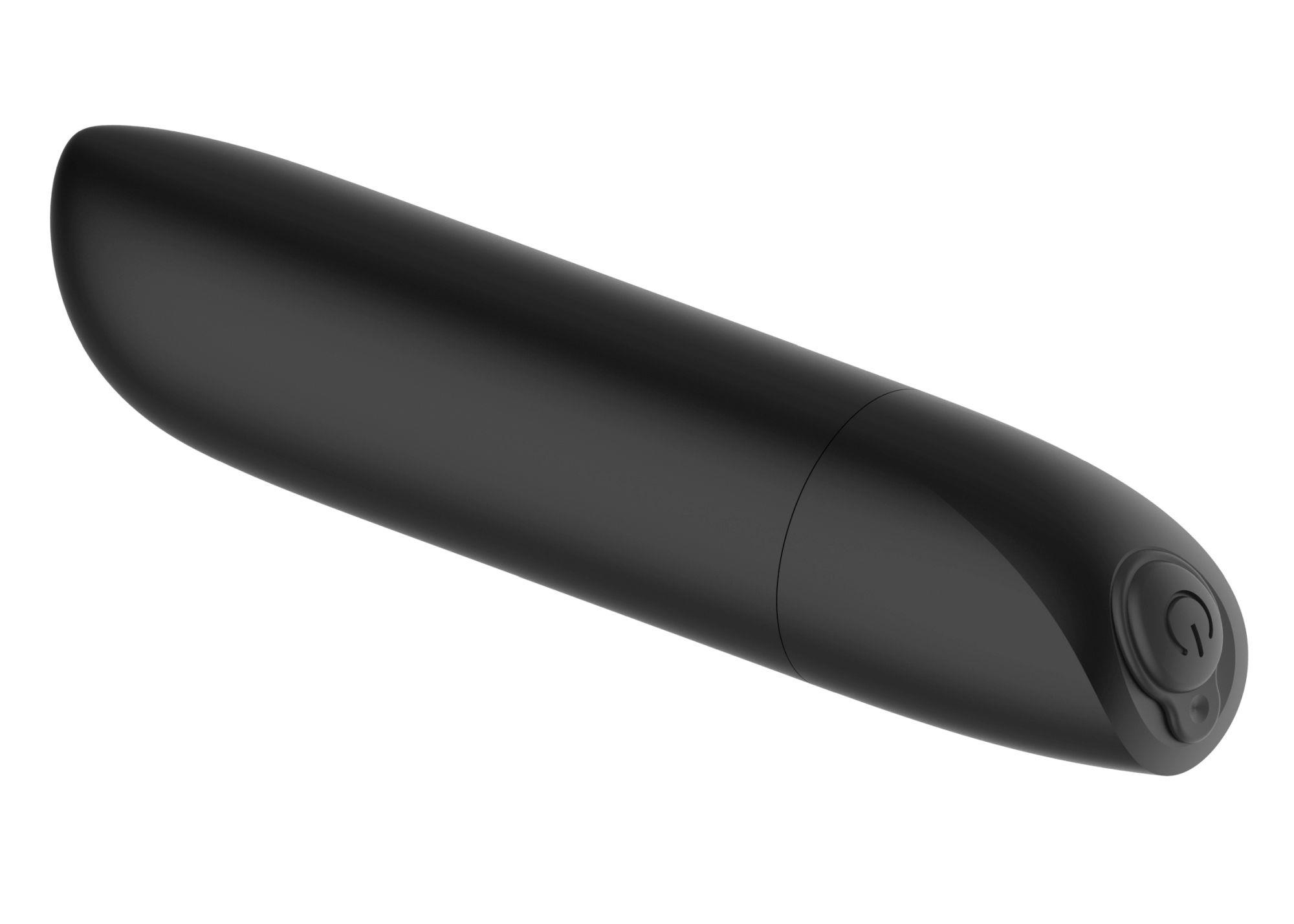 Мини-вибратор B - Series Magic Powerful Bullet, 10 см (черный)