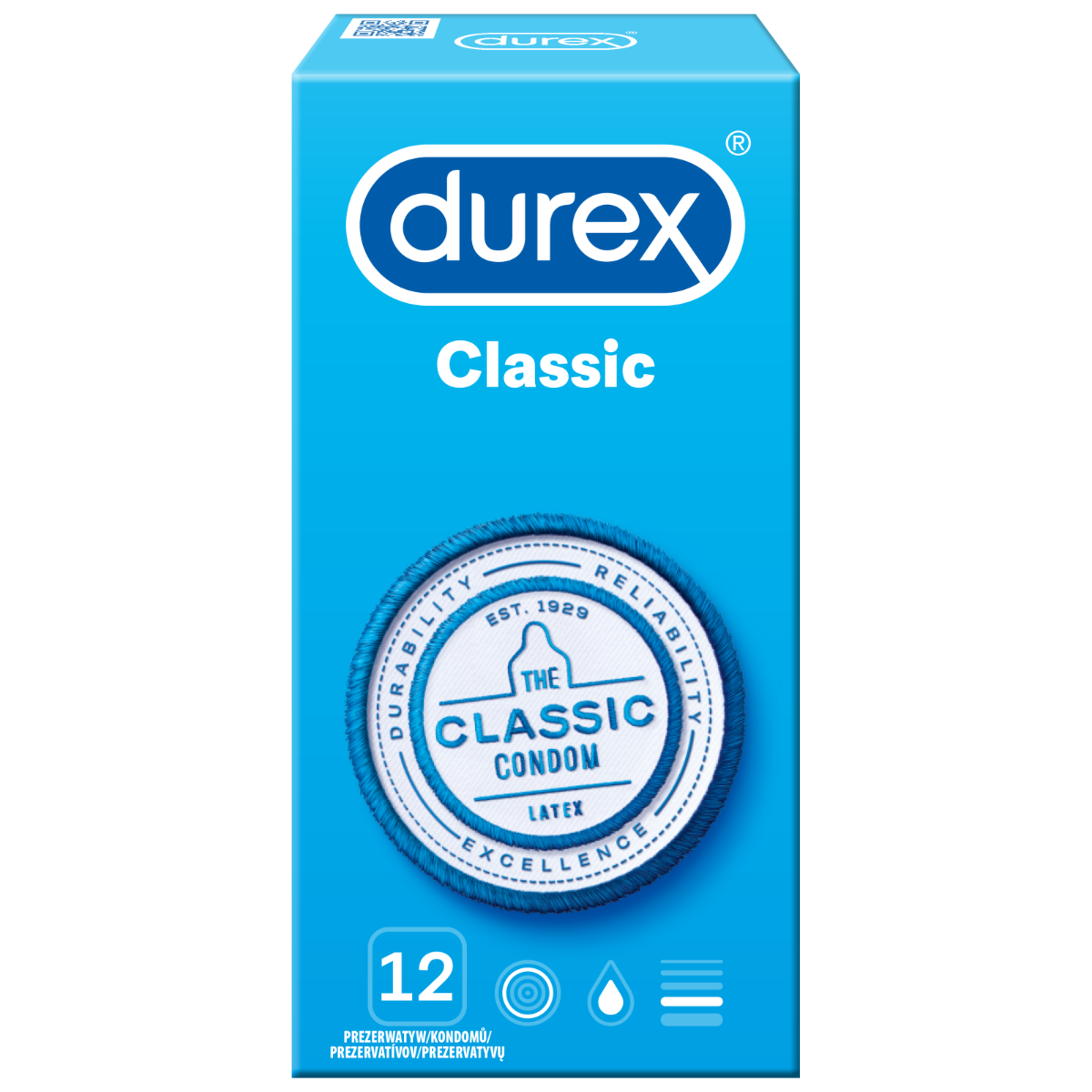 Презервативи Durex Classic, 12 шт