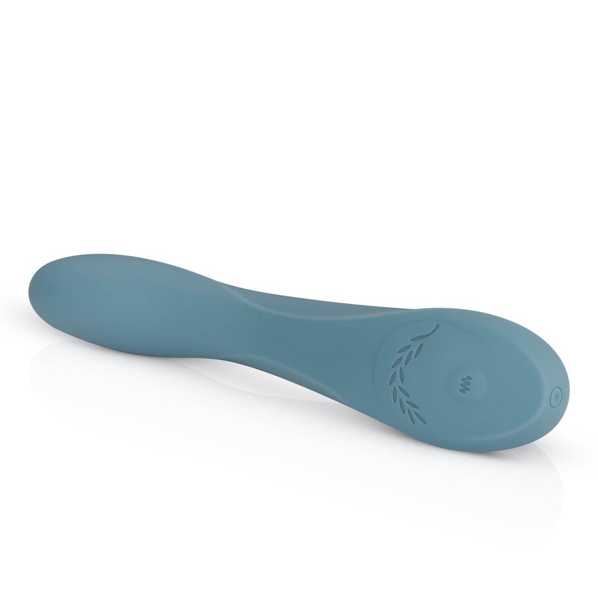 Вибратор Bloom Rose G-Spot, 20 см (голубой)