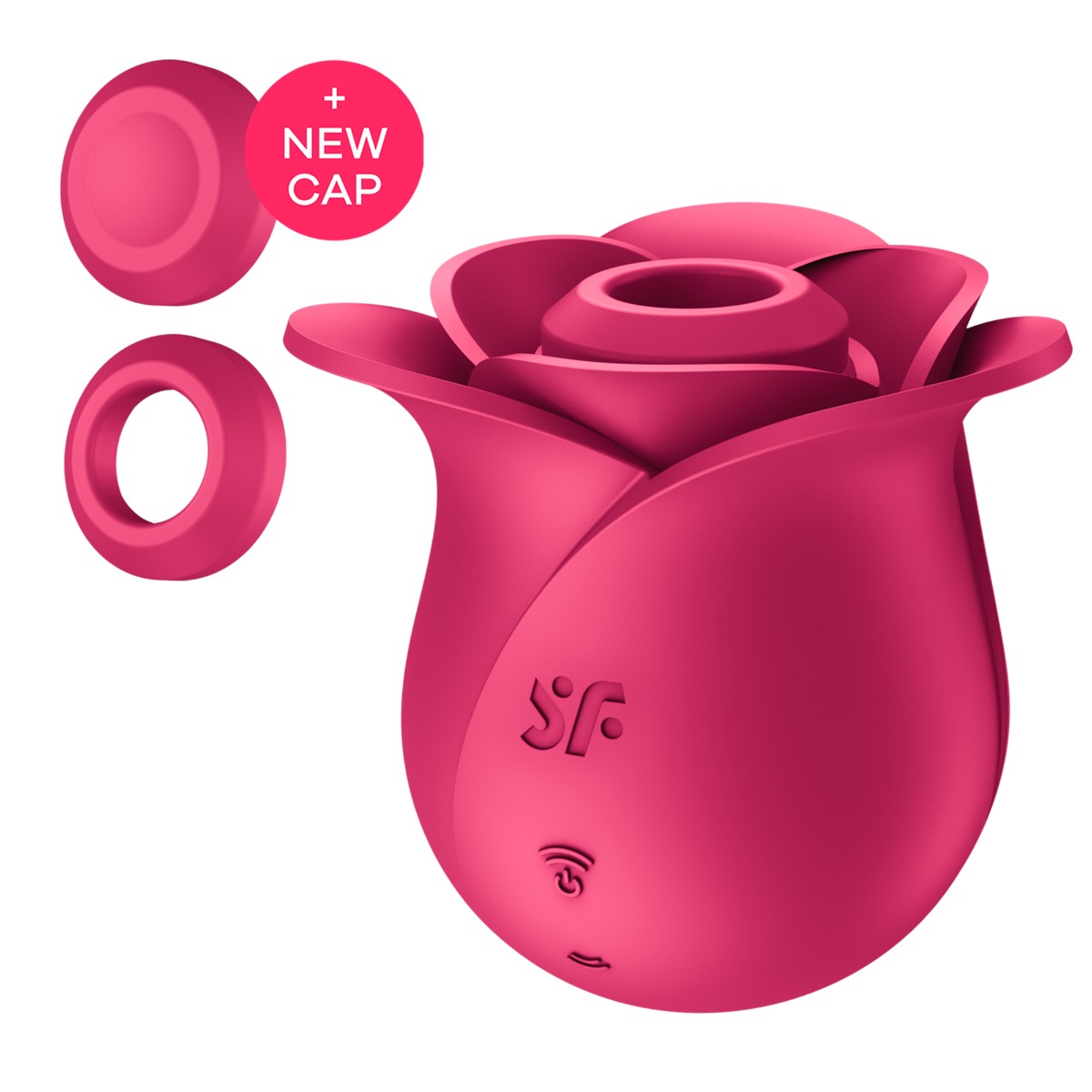 Вакуумный стимулятор клитора с вибрацией Satisfyer Pro 2 Classic Blossom, 7 см (розовый)