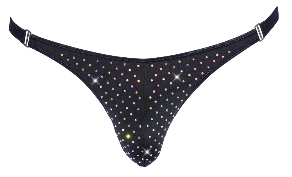 Мужские стринги Svenjoyment Underwear Men's String, L (черный)