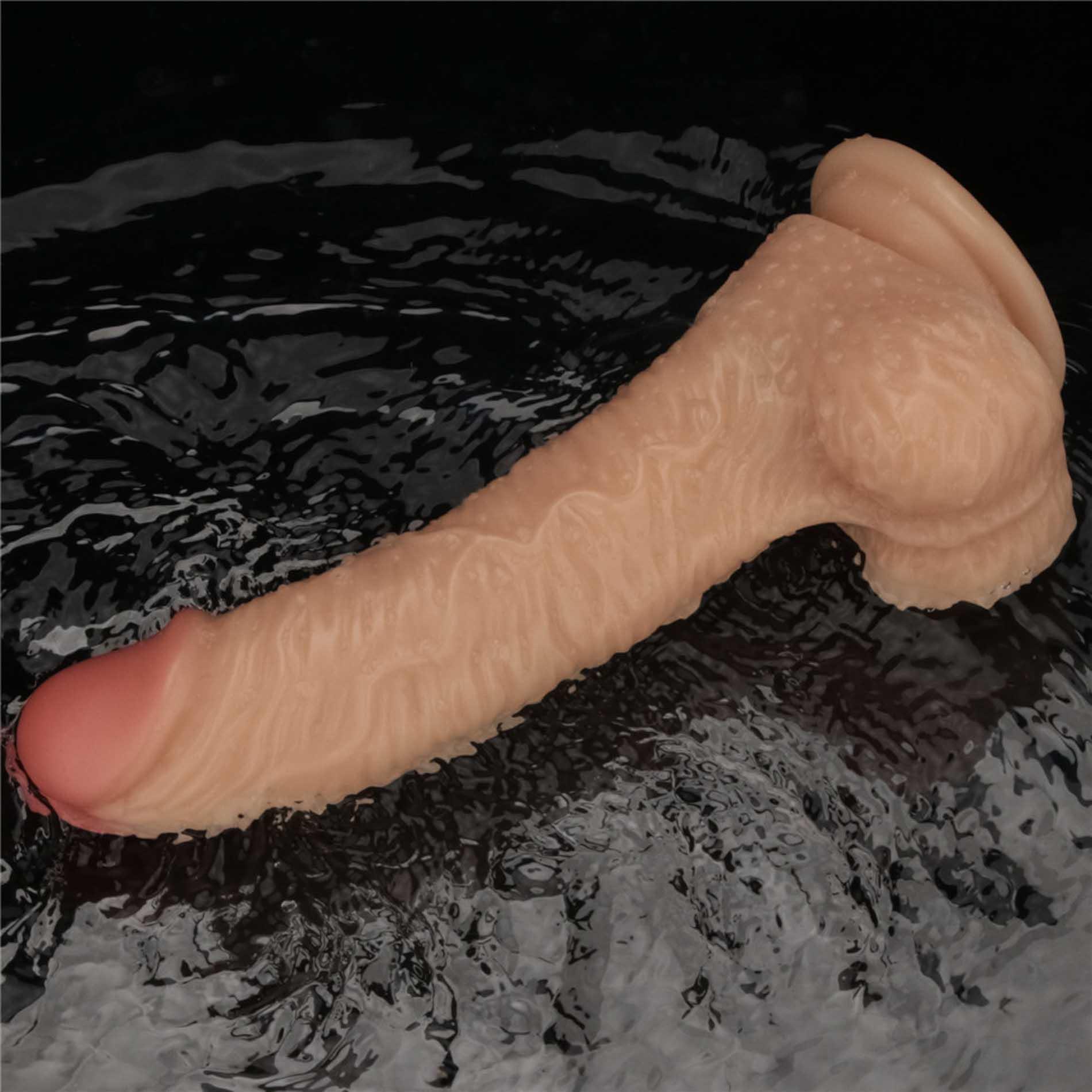 Вибратор Lovetoy Power Basics Cock 8.5'', 21.6 см (телесный)