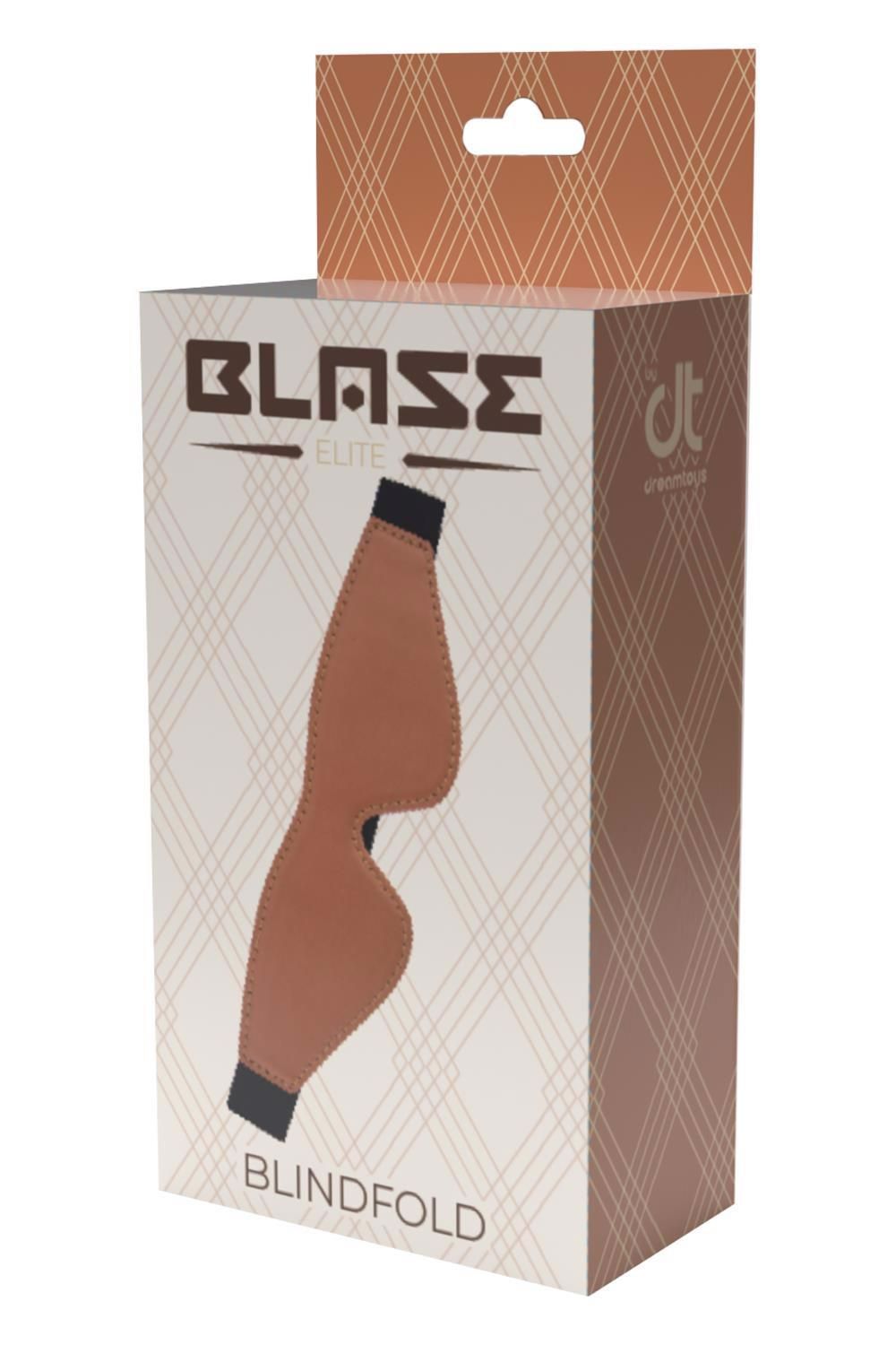 Маска на глаза Blaze Elite Blindfold, (коричневый)