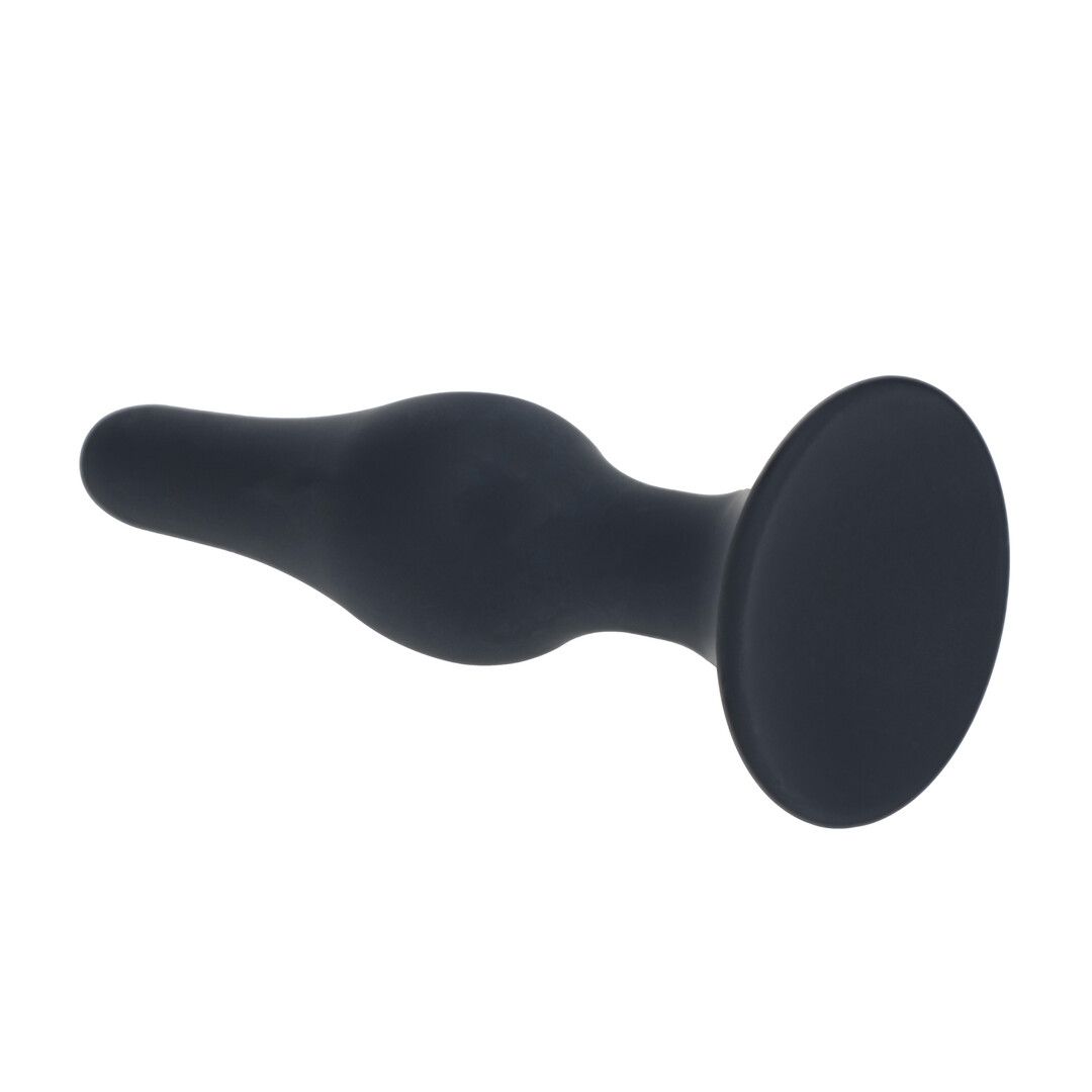 Korek analny Levelz Slim Anal Plug L, 12.5 cm (czarny)