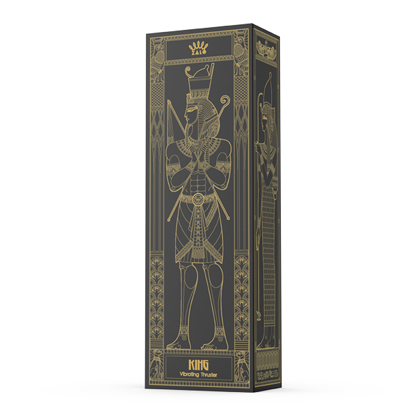 Вибратор Zalo King Vibrating Thruster, 30,2 см (зеленый)