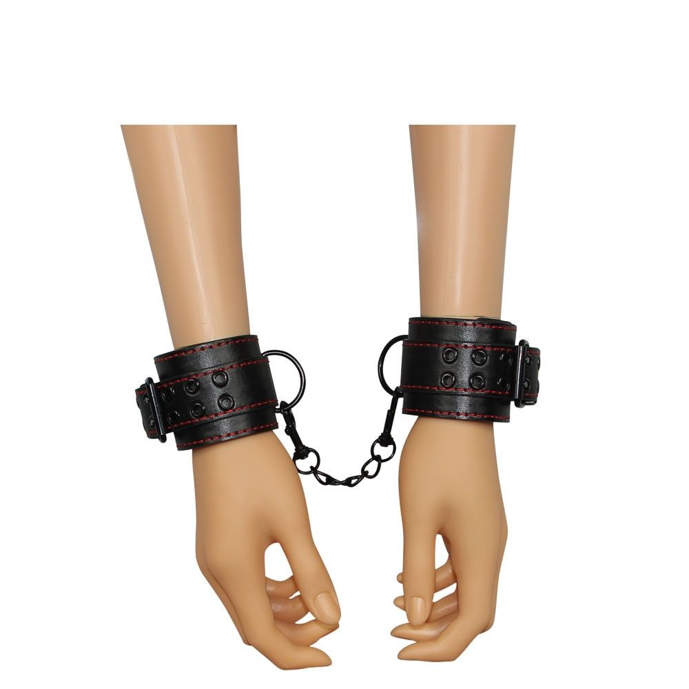 Наручники Bondage Fetish Pleasure Handcuffs (черный)