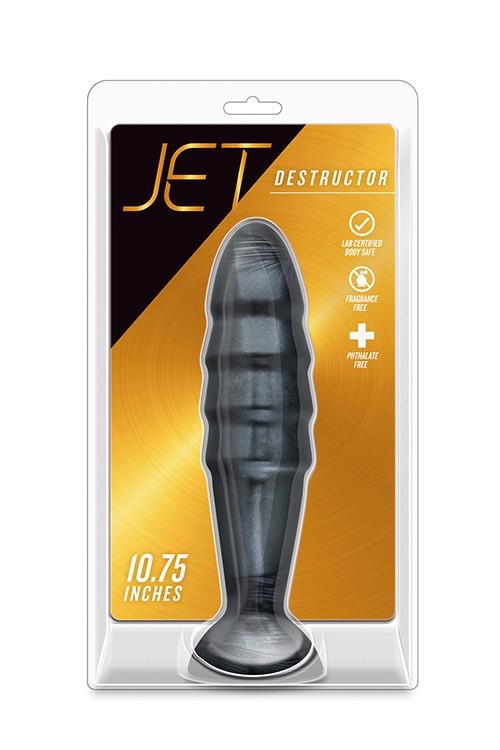 Korek analny Jet Destructor 27.3 cm (czarny)