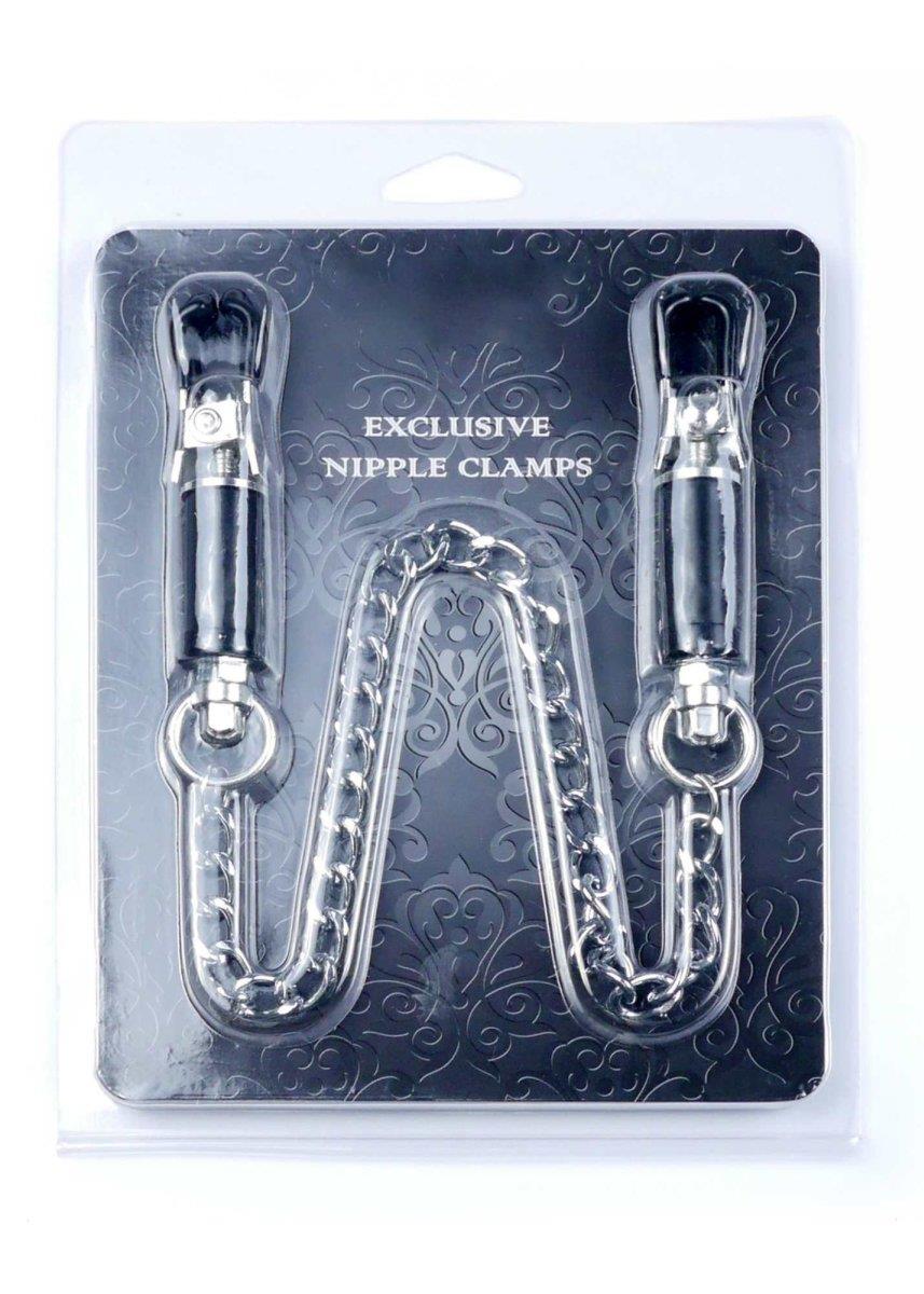 Зажимы для сосков Fetish B - Series Exclusive Nipple Clamps No.12, 43.5 см (серебристый)