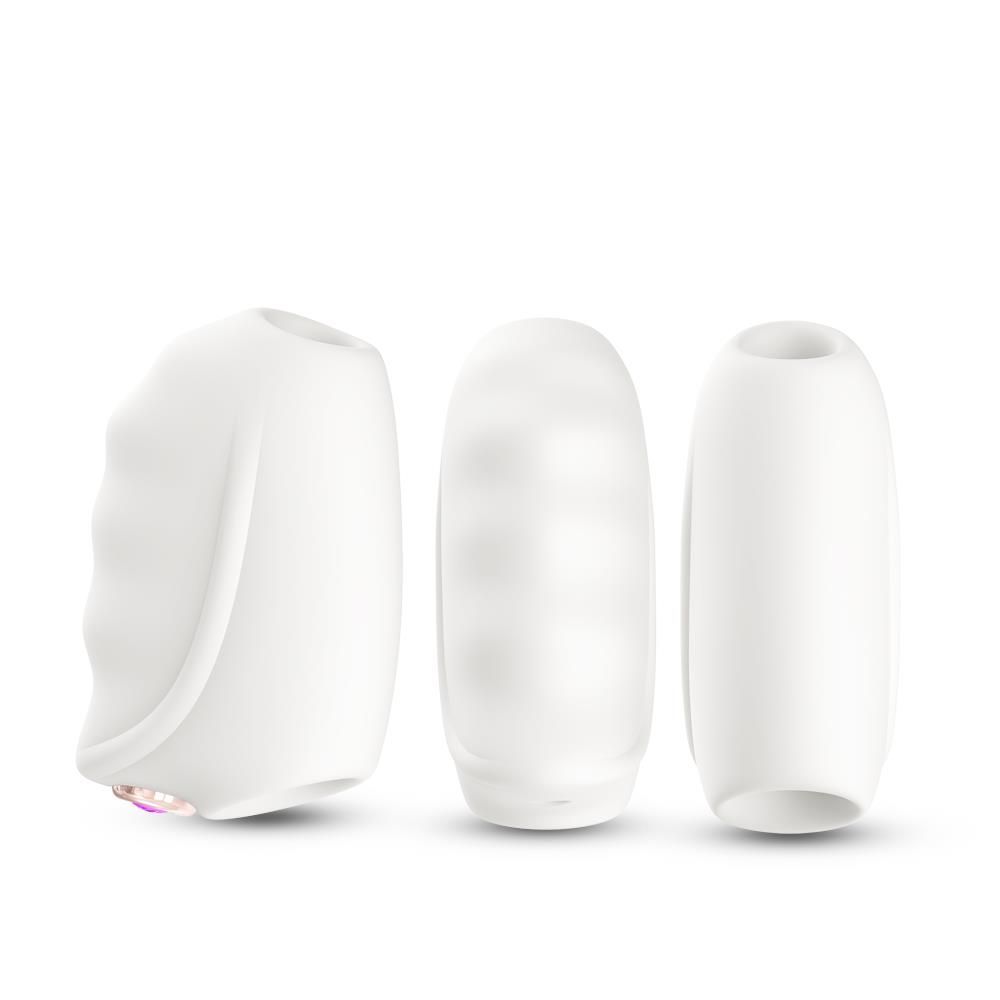 Masturbator z wibracjami B - Series Joy Master (biały)